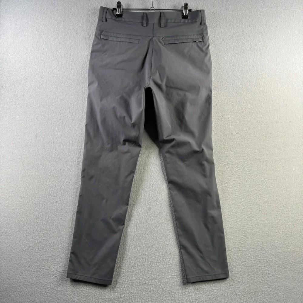 Marcus Pierce Pants Mens 31x30 (Fits 31x29) Renegade Gray Performance Chino